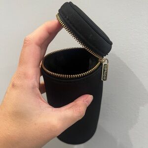 Brand NEW Trestique zippered cylinder pouch with inner mirror